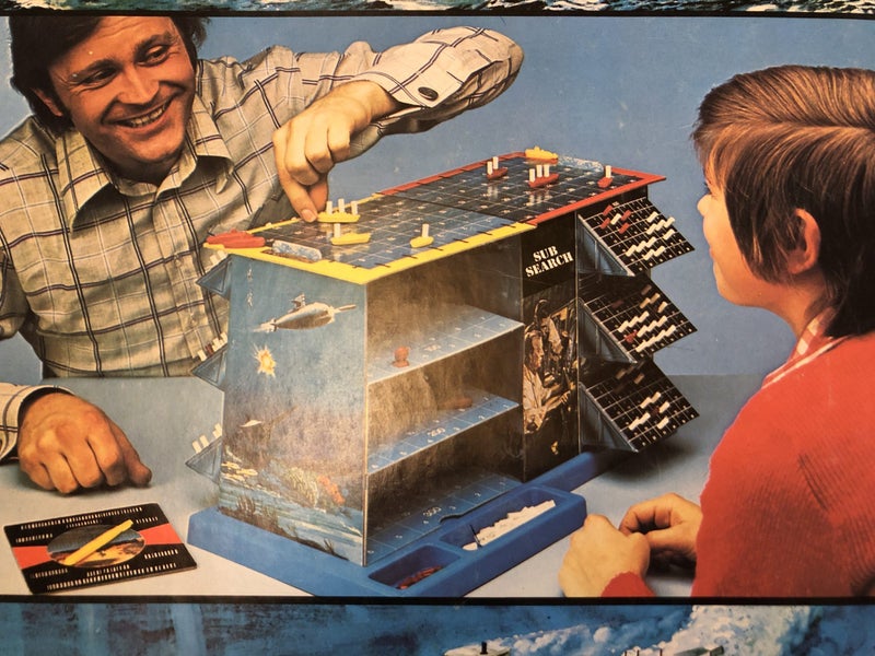 Vintage Sub Search 3 Domanial Strategy Game from 1975 - Great Condition Carousel 2