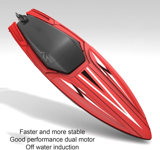 RC Boat Remote Control Boat RC Racing Boat - Orange Carousel 2