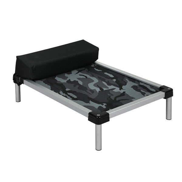 Pawz Pet Trampoline Aluminium Frame Dog Bed Elevated Pillow Oxford Cloth Medium Carousel 1