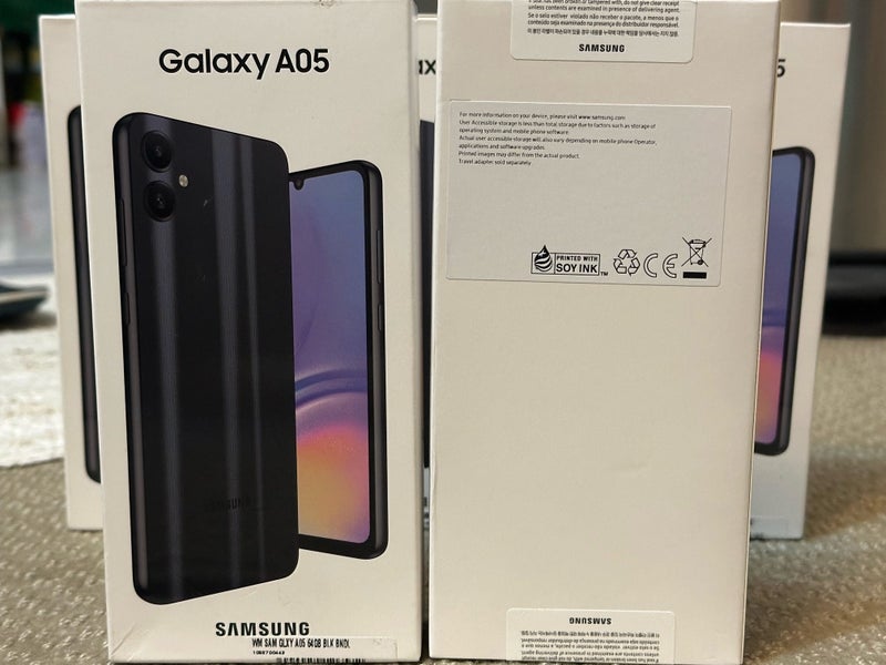 Samsung Galaxy A05 SM-A055F/DS Black NZ New + AfterPay64275184919938111