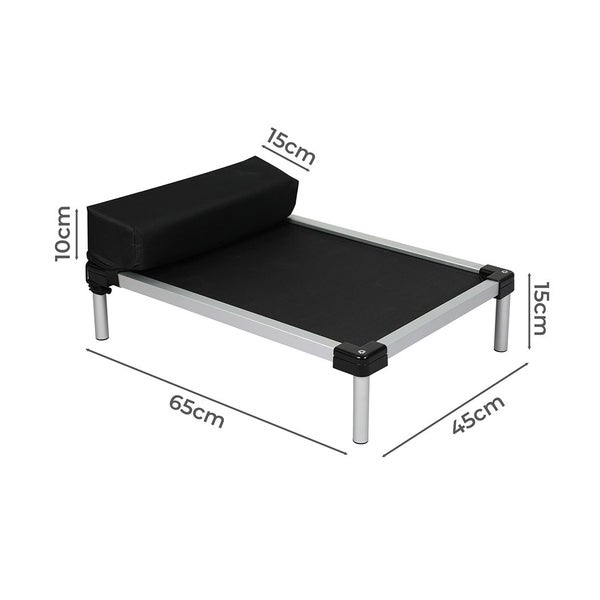 Pawz Pet Trampoline Aluminium Frame Dog Bed Elevated Raised Heavy Pillow Medium Carousel 10