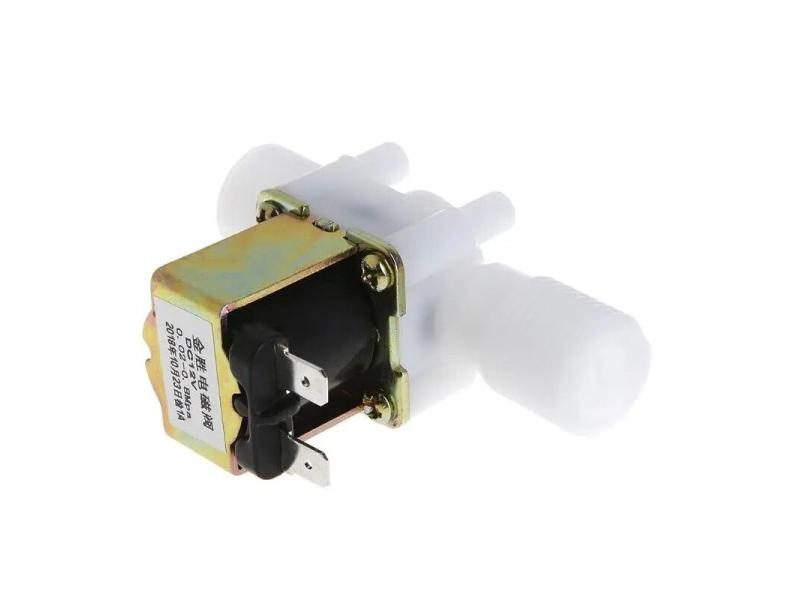 New 12V Electric Solenoid Valve Magnetic DC N/C Water Air Inlet Flow Switch Carousel 2