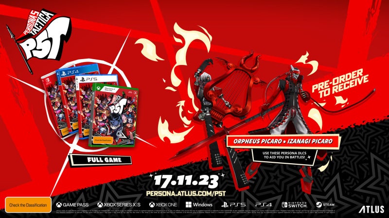 Persona 5 Tactica (Xbox Series X, Xbox One) Carousel 2