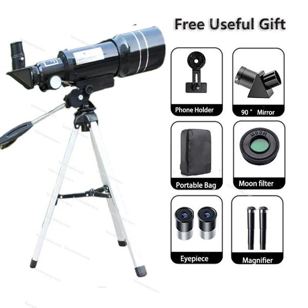 150 Time Professional Astronomical Telescope for Space Monocular 70MM Eye CHK12N Carousel 1