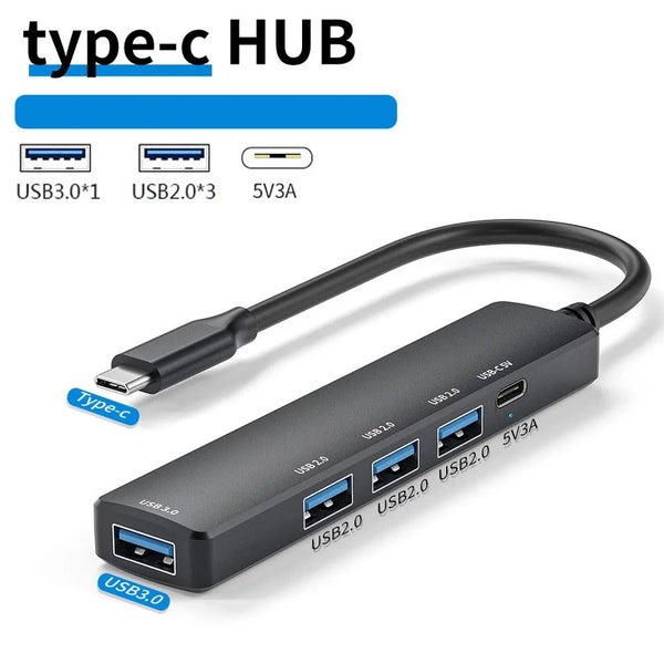 11-in-1 4K USB C 3.0 HUB Type C to HDMI-compatible USB 3.0 Adapter Type C CHK12N Carousel 1