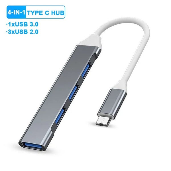11-in-1 4K USB C 3.0 HUB Type C to HDMI-compatible USB 3.0 Adapter Type C CHK12N Carousel 1