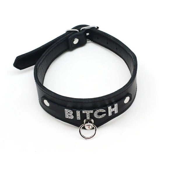 SMspade Leather BDSM Collar Adult Sex Toys Adjustable Lockable Belt Slave Fetish Carousel 1