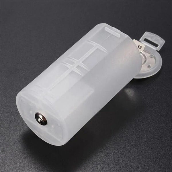 1PCS/2PCS AA To D Cell Size Battery Holder Conversion Adapter Switcher Co CHK12N Carousel 2