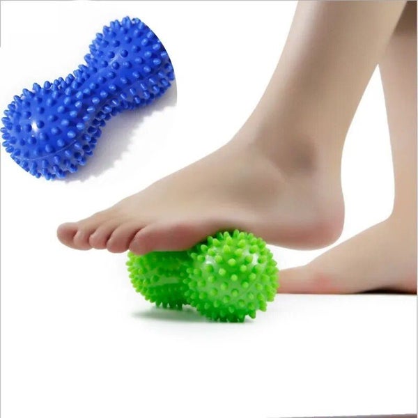 Foot Massage Roller Peanut Double Lacrosse Spiky Ball Myofascial Balls fo CHK12N Carousel 2