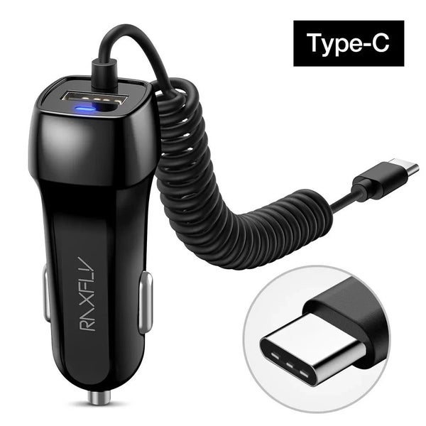 RAXFLY Car Charger Car USB Quick Charger 3.0 For Xiaomi Car Charger For M CHK12N Carousel 1