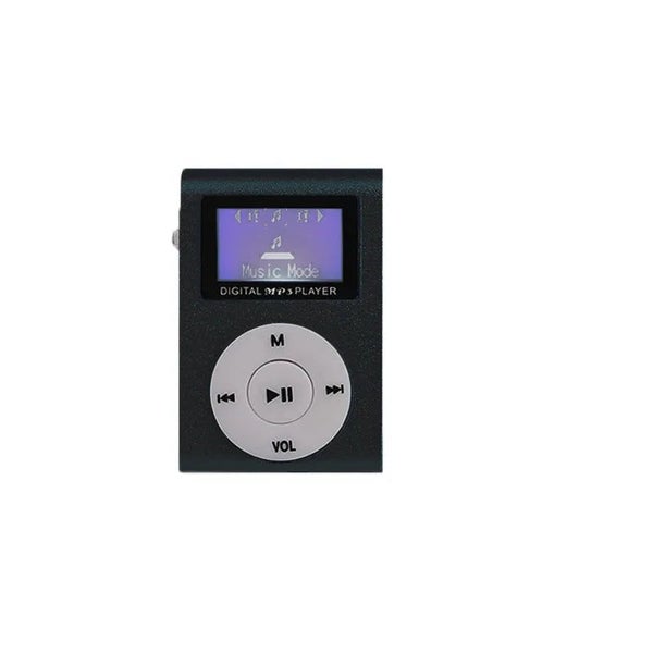 Metal clip with screen MP3 music player Mini portable clip MP3 Student Wa CHK12N Carousel 1