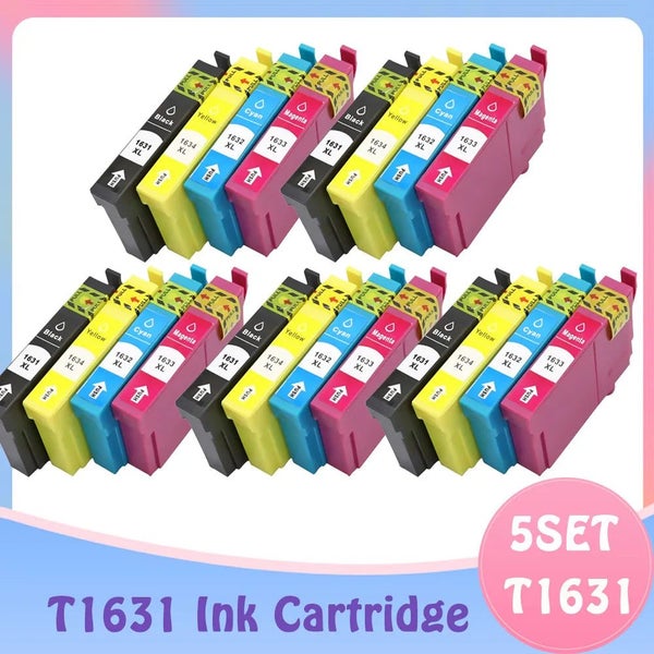 16XL T1631 Compatible Ink Cartridge For Epson WorkForce WF 2010 2510 2520 CHK12N Carousel 2