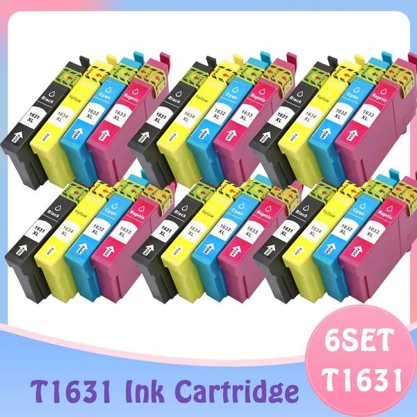 16XL T1631 Compatible Ink Cartridge For Epson WorkForce WF 2010 2510 2520 CHK12N Carousel 1