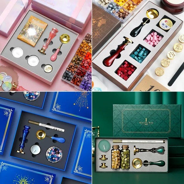 Lovely Style Lacquer Wax Particles Set Macaron Handle Wax Grains Enamel F CHK12N Carousel 2