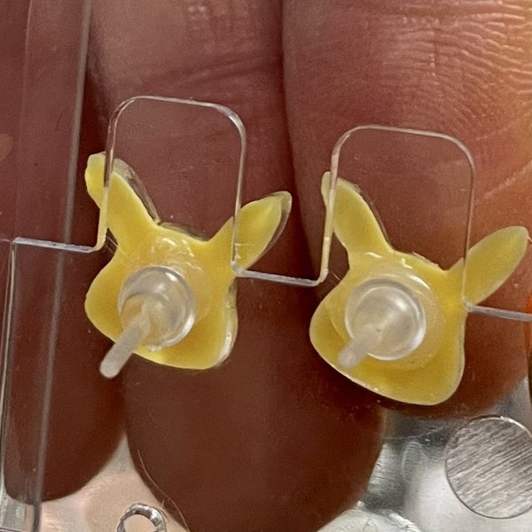 ^^1 x Pokemon Earrings - hypoallergenic studs Carousel 6