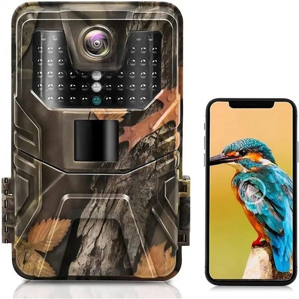 Outdoor 36MP Trail Camera 2k 120 Detection Range IP66 Waterproof No Glow CHK12N Carousel 2