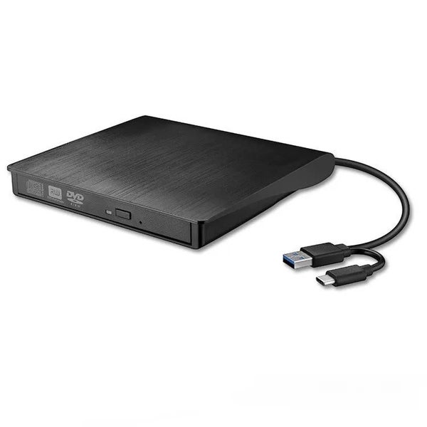 USB 3.0 Slim External DVD RW CD Writer Drive Burner Reader Player Optical CHK12N Carousel 1