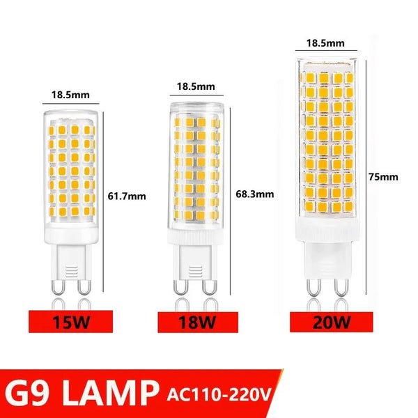 G9 led 5W 9W 12W 15W 20W AC110V 220V led lamp Led bulb SMD 2835 3014 CHK12N Carousel 1