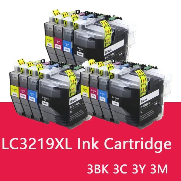 12PK LC3219 LC3219XL LC 3217 lc3217XL Ink Cartridge For Brother MFC-J5330 CHK12N Carousel 2
