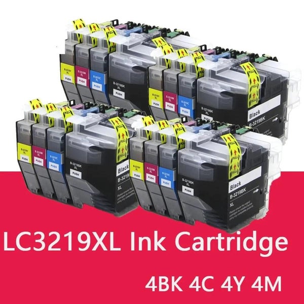 12PK LC3219 LC3219XL LC 3217 lc3217XL Ink Cartridge For Brother MFC-J5330 CHK12N Carousel 1