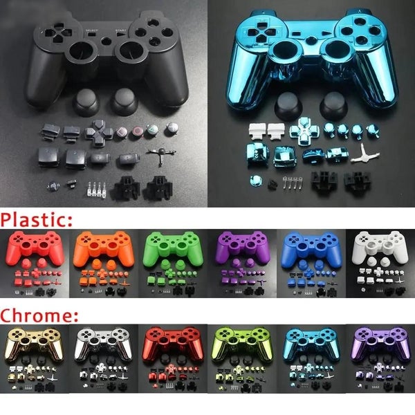 JCD For PS3 Wireless Controller shell kit Housing Shell Case Cover Full S CHK12N Carousel 2