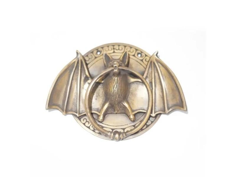 Retro Bats Door Knocker Heavy Duty Home Front Wall Decoration Old Door Knockers Carousel 1