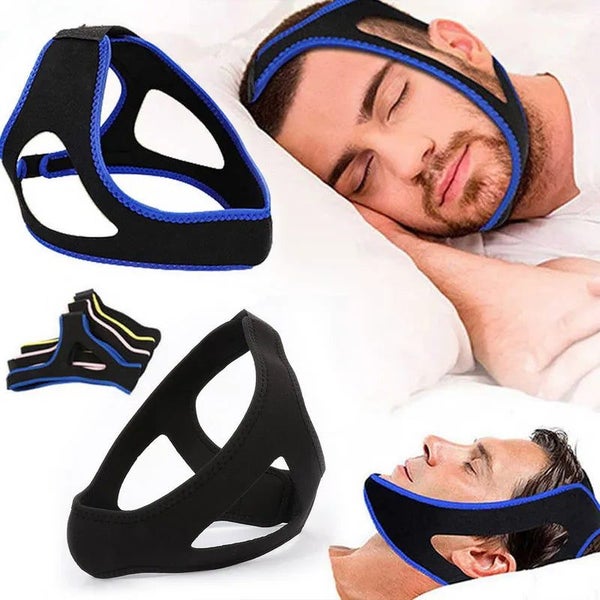 Anti Snoring Belt Triangular Chin Strap Mouth Guard Gifts for Women Men B CHK12N Carousel 2