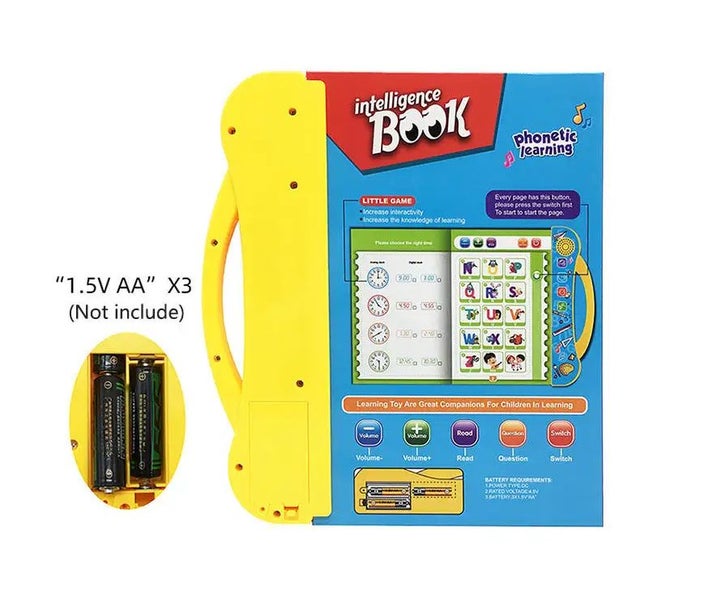 Musical English Learning Children Book Educational Intractive Toys for Kids Carousel 1