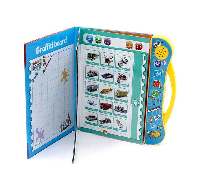 Musical English Learning Children Book Educational Intractive Toys for Kids Carousel 7