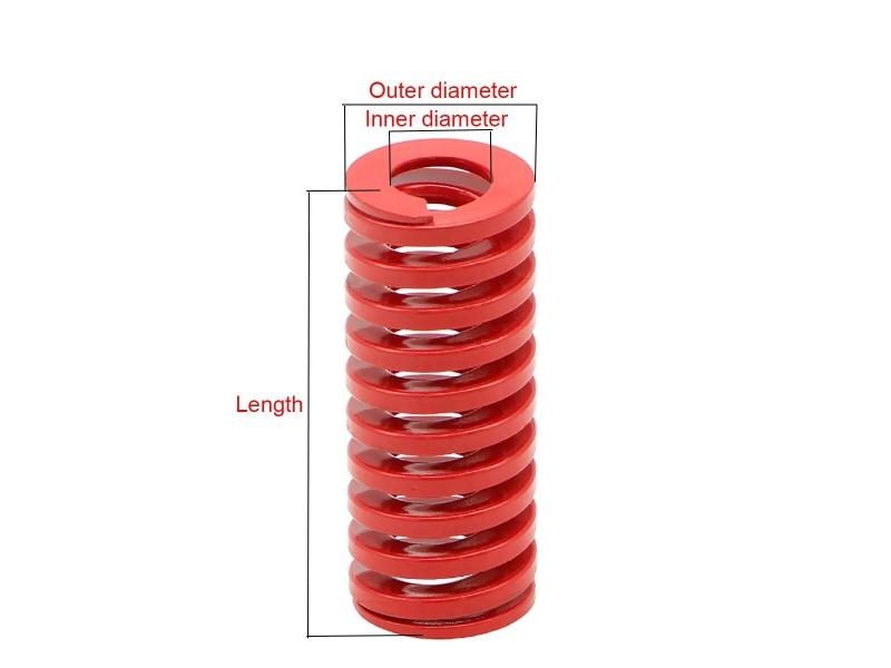 Medium Load Die Mold Springs Red Compression Spring Outer Dia 8 10 12 14 16 18 Carousel 2