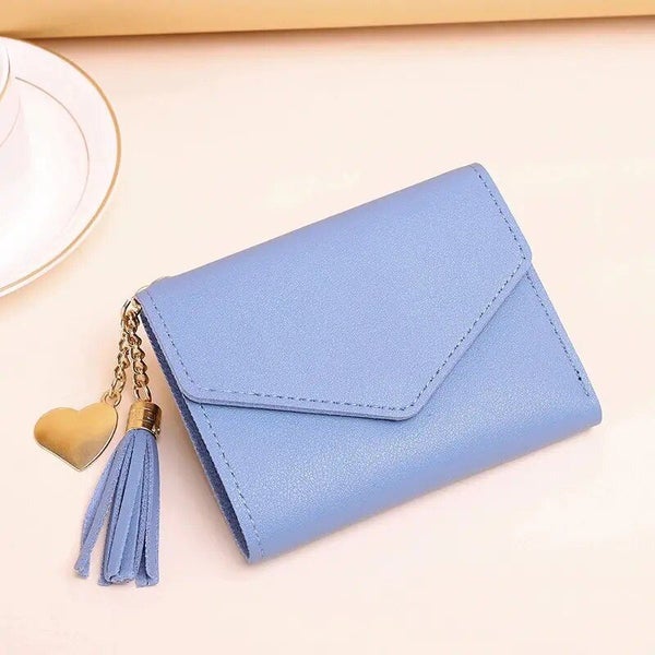 Personalized Ladies Leather Wallet Holder Custom Bridesmaid Bridal Party CHK12N Carousel 1