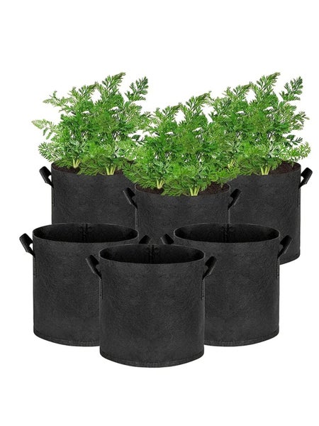 1pc Planting bag black potato fabric vegetable seedling growing pot garde CHK12N Carousel 2
