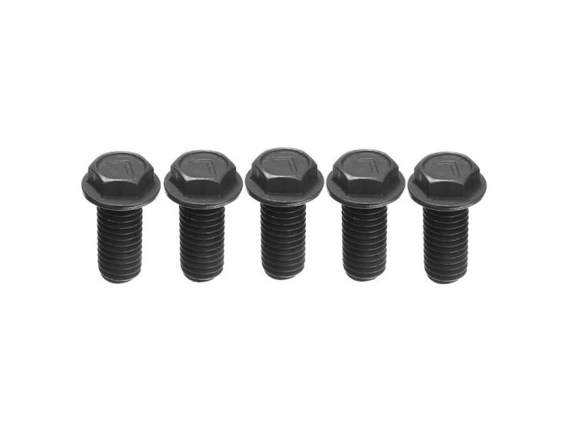 5pcs Metal Saw Blade Bolt M8 X 18mm Left Hand Thread Hex Head Flange For Carousel 2