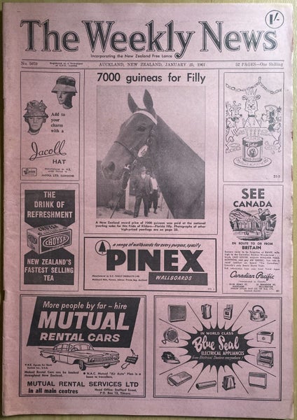 OLD NEWSPAPER: The Weekly News, No. 5070, 25 January 1961 Carousel 1