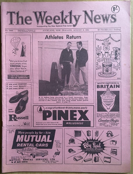 OLD NEWSPAPER: The Weekly News, No. 5098, 9 August 1961 Carousel 1