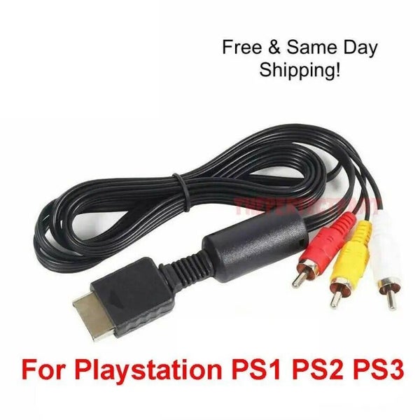 1.8m/6FT HDTV AV Audio Video Cable AV A/V Component Cable Cord Wire For Sony Pla Carousel 2