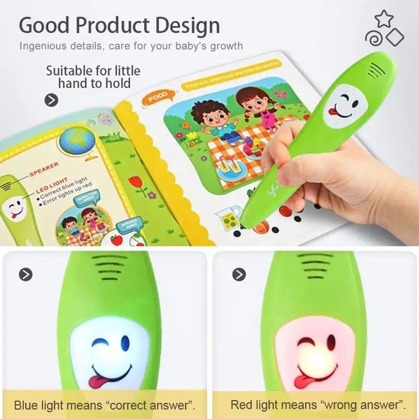 Kids Choice Preschool Talking Y-Pen with Learning Toddler Book Educational Toys Carousel 1