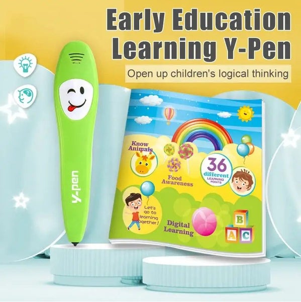Kids Choice Preschool Talking Y-Pen with Learning Toddler Book Educational Toys Carousel 8