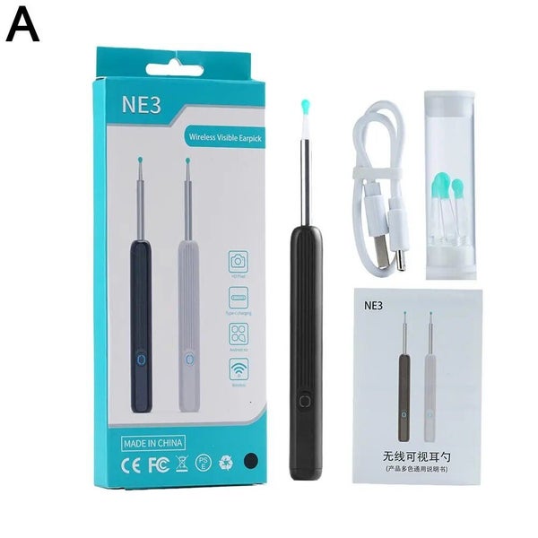 Wireless Smart Visual Ear Cleaner Otoscope Ear Wax Ear with Ear NE3 Clean CHK12N Carousel 1