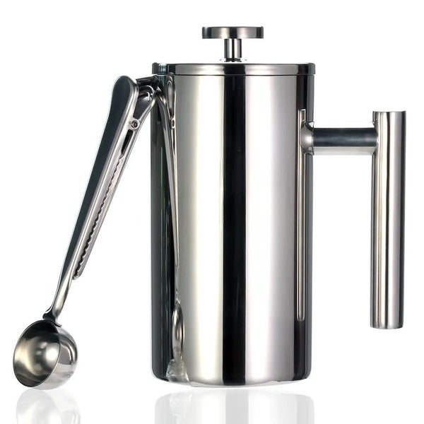 Best French Press Coffee Maker - Double Wall 304 Stainless Steel - Keeps CHK12N Carousel 2