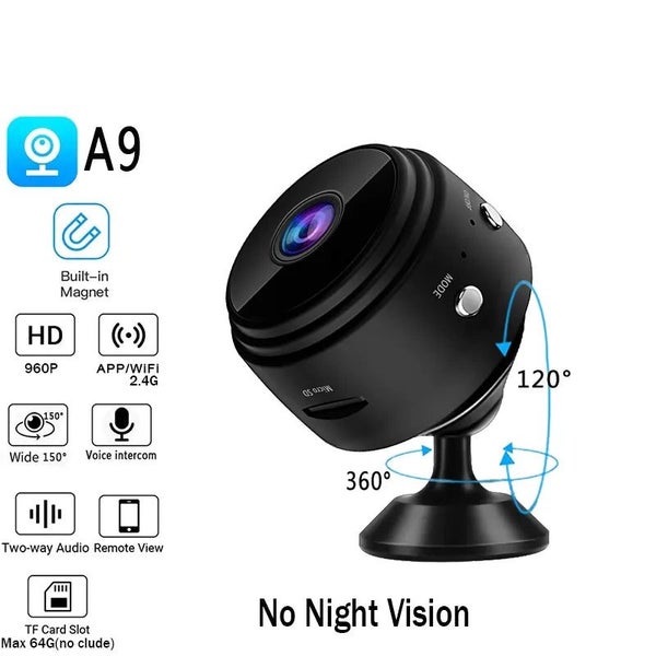 Mini Camera Wireless WiFi IP Network Monitor Security IR Camera HD 1080P CHK12N Carousel 1