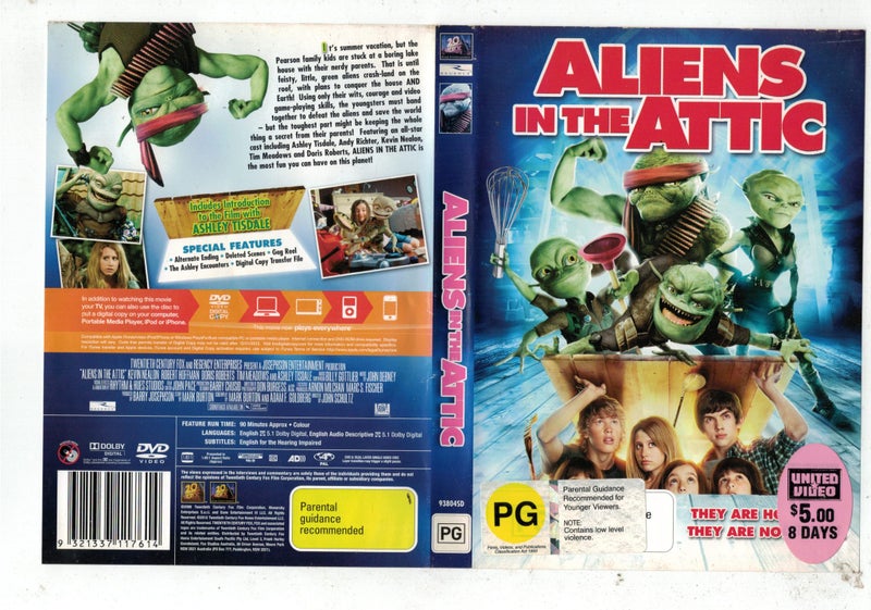 Aliens in the Attic Carousel 1
