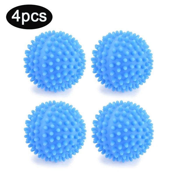 PVC Dryer Ball Reusable Laundry balls Washing Machine Drying Fabric Softe CHK12N Carousel 1