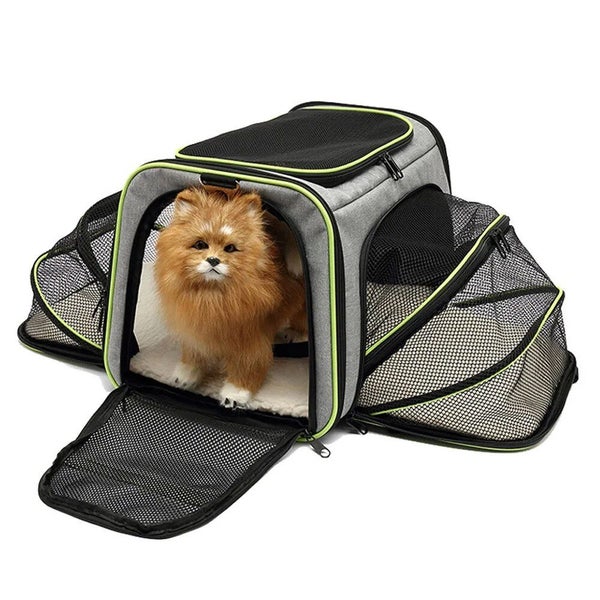 Pet Carriers Bag Portable Breathable Foldable Bag Cat Dog Carrier Bags Ou CHK12N Carousel 1