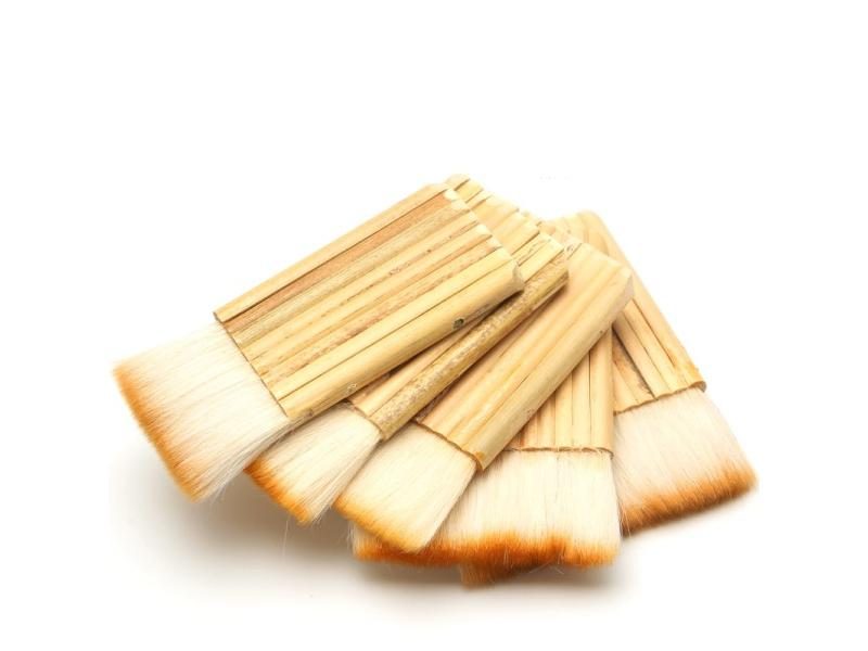 Wool Row Brushes With Bamboo Handles For Painting Home Improvement Carousel 2