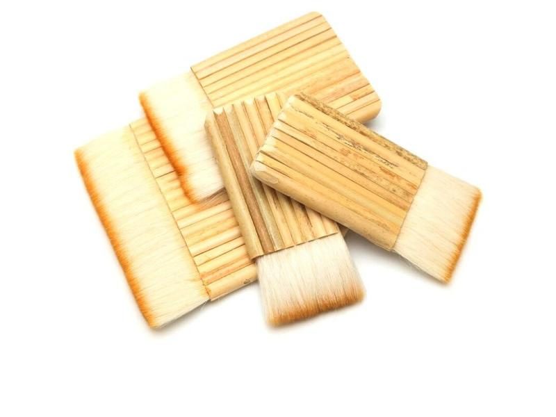 Wool Row Brushes With Bamboo Handles For Painting Home Improvement Carousel 1