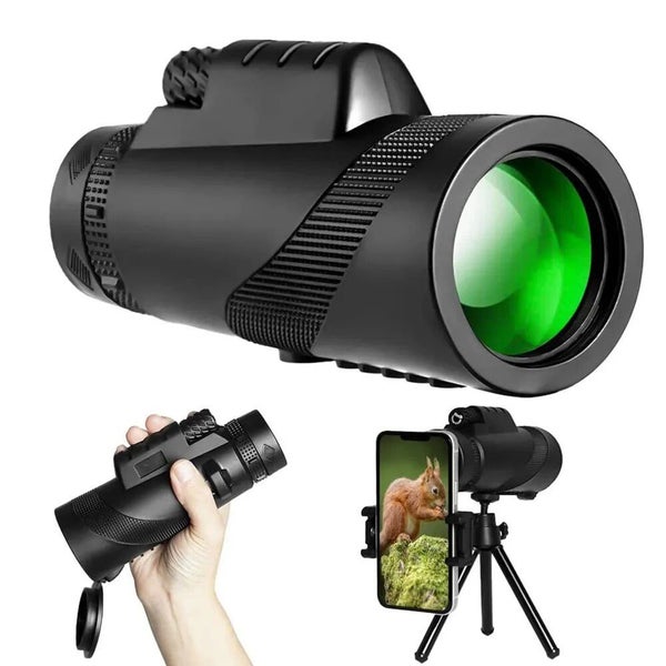80X100 Hd Monocular Telescope 8000M Long Range Zoom Bak4 Prism Telescope CHK12N Carousel 1