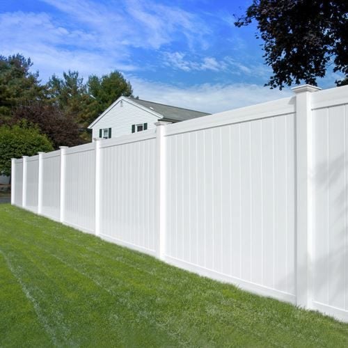 Victoria - Full Privacy PVC Fence Panel Kit 1500H x 2440W (Post length - 2200mm) Carousel 2