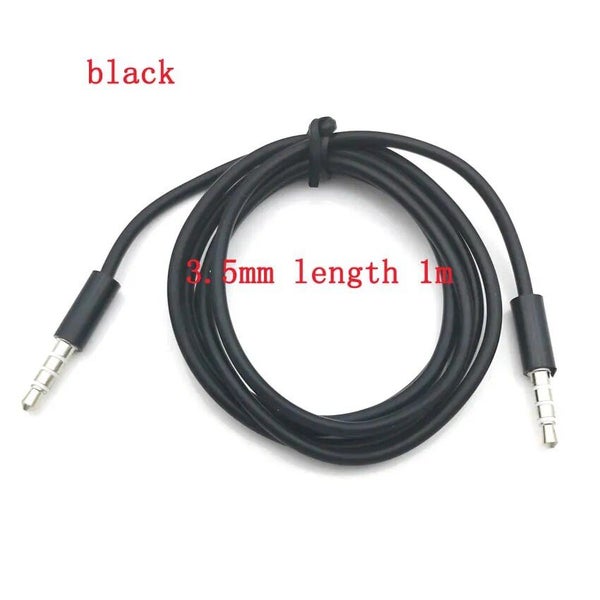 Male to male 3.5mm audio aux cable 1m 35 jack to 3 . 5 mm jack Car aux ca CHK12N Carousel 1