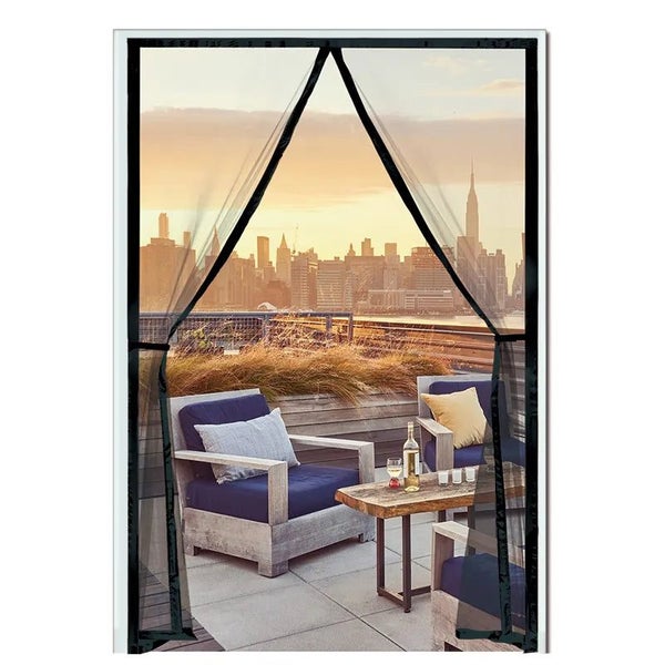 Magnetic Door Screen Size Mosquito Net Curtain Fly Insect Automatic Closi CHK12N Carousel 1